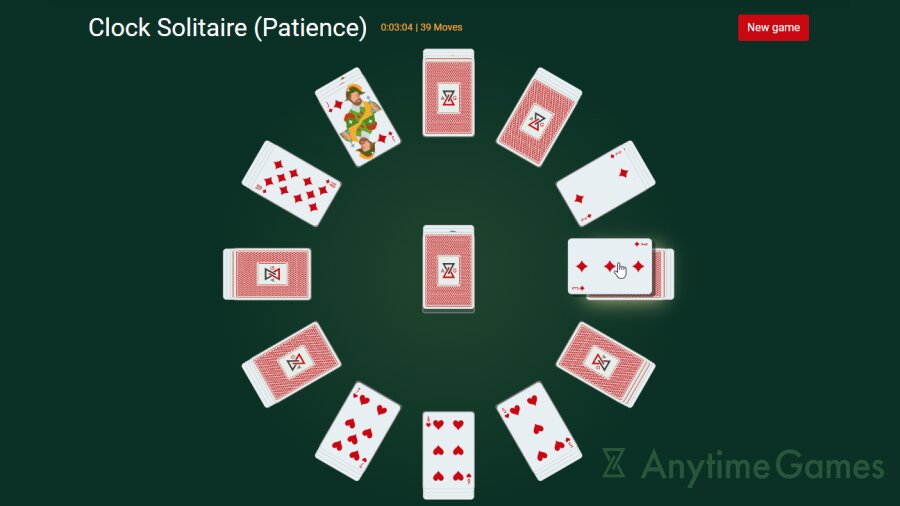 The Complete Rules On How To Play Clock Solitaire (Patience) - Anytime Card  Games