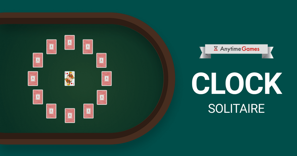 Clock Solitaire Card Game