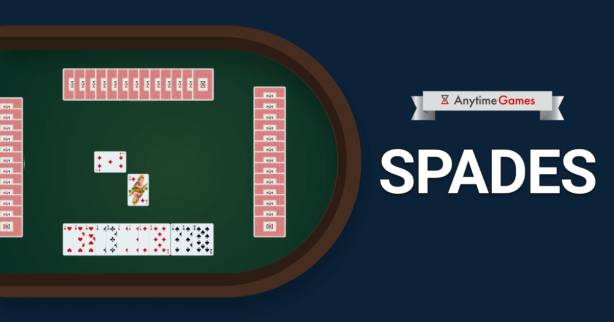 Play Online Games For Free Unblocked and Unlimited  Spades card game,  Online games, How to play spades