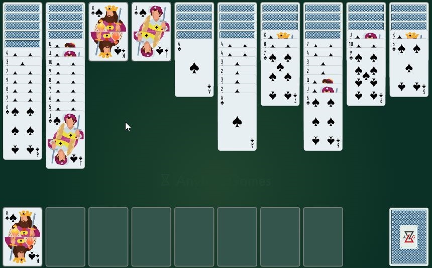 Play Spider Solitaire Online For Free From Anytime Games