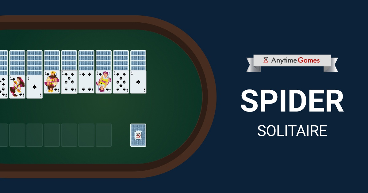 Spider Solitaire: 100% Free