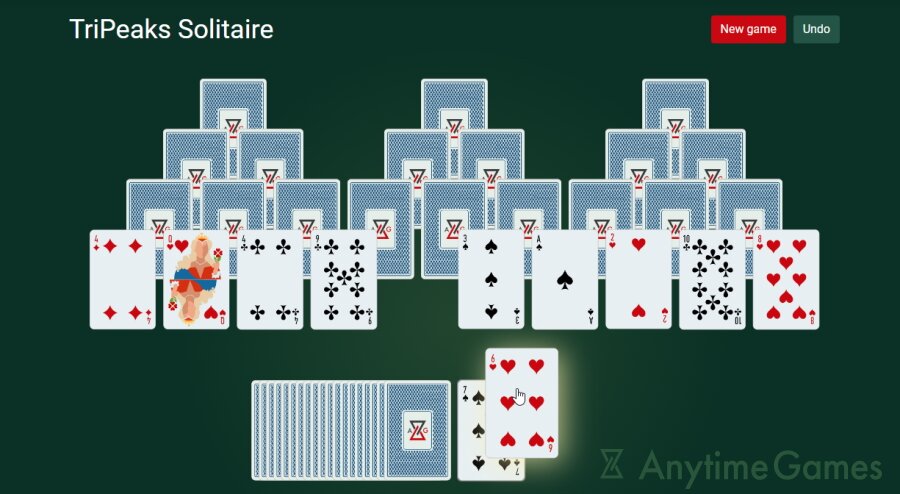 Quadruple Klondike Solitaire - Play Online for Free